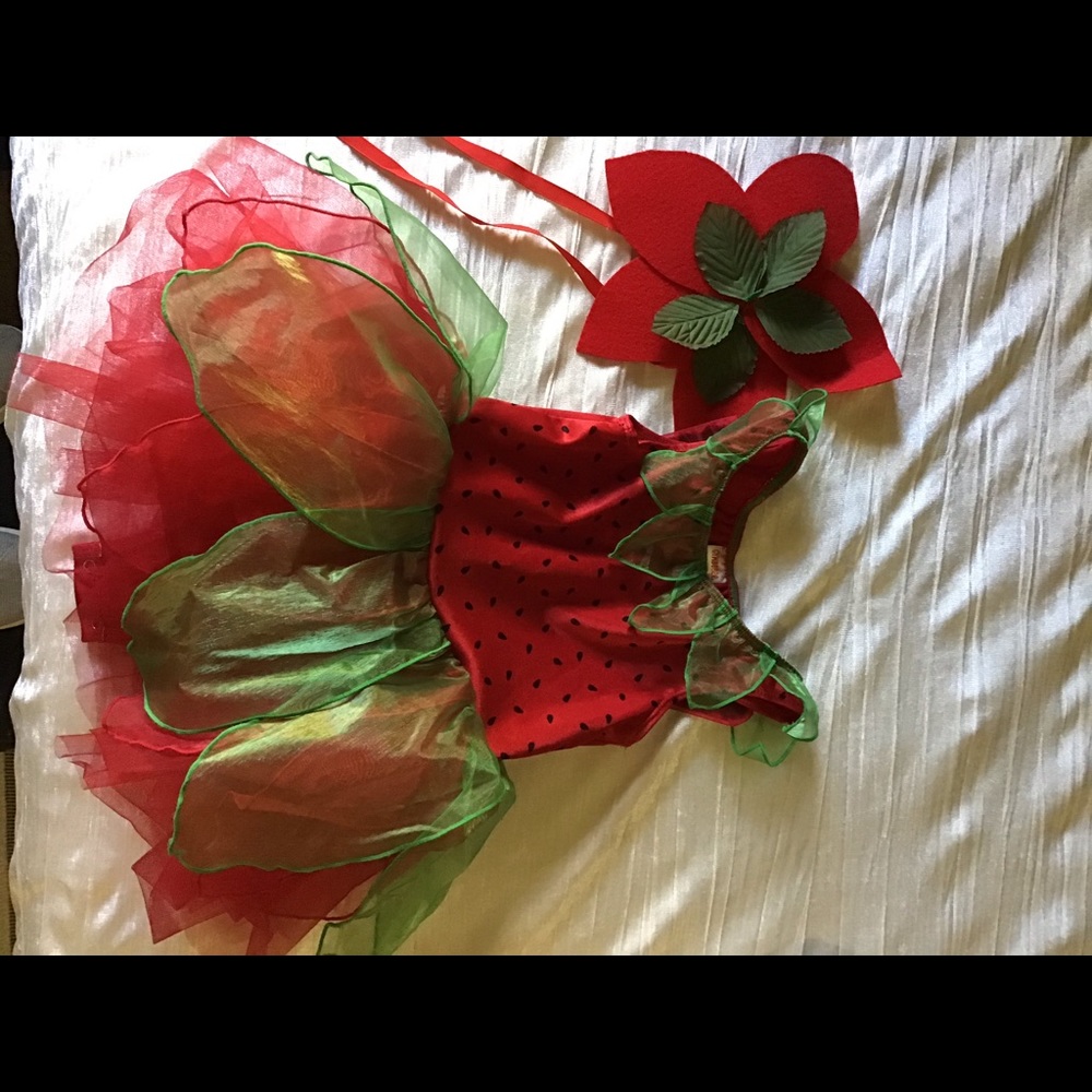Baby strawberry Halloween costume